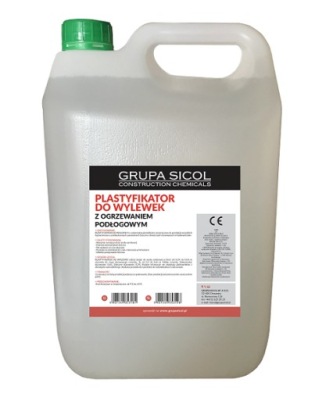 PLASTYFIKATOR DO WYLEWEK 5L dodatek do betonu