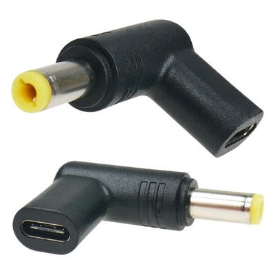 Przejściówka zasilania adapter wtyk USB-C do 5,5x2,5mm ASUS ACER TOSHIBA