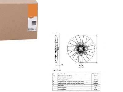 VISCO COUPLINGS CLUTCH VISCOUS COUPLING NRF 074121302A 741213 - milautoparts-fr.ukrlive.com