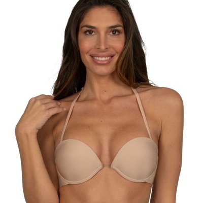 Wonderbra WB009243 Biustonosz push-up beżowy 70D