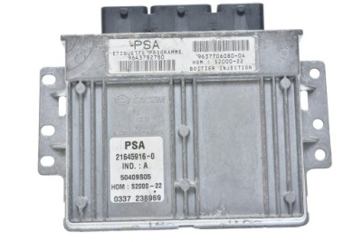 Бортовой компьютер peugeot 306 1.4 9643782780 9637706080 фото №1