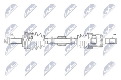 PUSAŠIS PAVAROS HYUNDAI IX20 1.4 MTM 10-, 1.6 MTM/A 