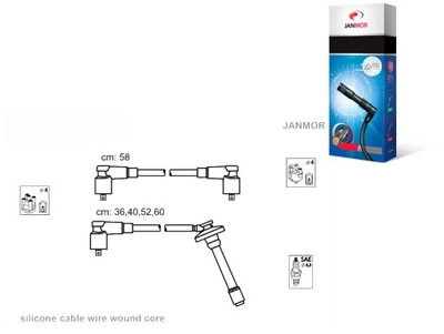 Дроти запалювання kpl. toyota janmor фото №1