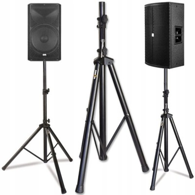 STATYW KOLUMNOWY REGULOWANY STOJAK POD GŁOŚNIKI ESTRADOWE SCENICZNE DO 30KG