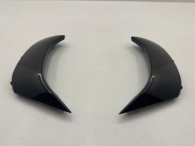 Молдинг бампера карбон накладки mercedes sl w232 r232 6.3 amg 2022- фото №1