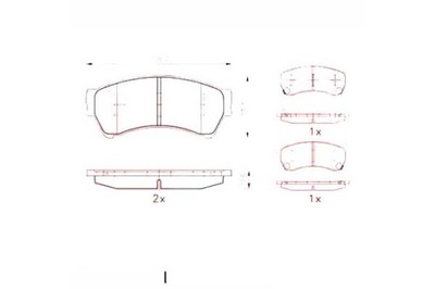 КОЛОДКИ ТОРМОЗНЫЕ MAZDA 6 07- ПЕРЕД ZIMMERMANN