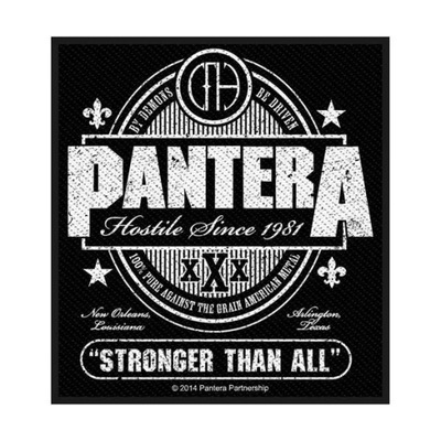 PANTERA Stronger metal Naszywka