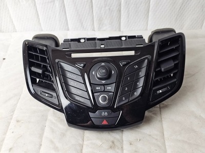 Решітка обдув захист dekor рамка панель перемикач радіо ford fiesta mk7 фото №1