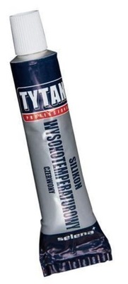 Silikon Tytan Wysokotemperaturowy 20ml CZERWONY