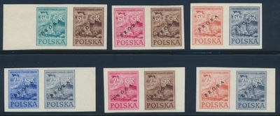 Komplet prób Fi. nr 788-789** NZ gw. L. Schmutz - PKiN Warszawa