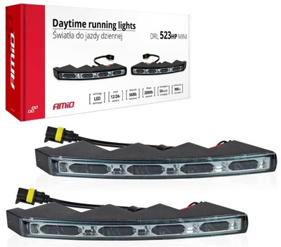 Світло денні do рух led drl 523hp mini фото №1