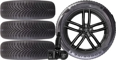 NUEVO RUEDAS PEUGEOT 607 GOODRIDE 225/50R17 TPMS  