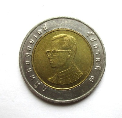 10 Bahtów 2008 r.Tajlandia