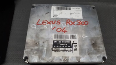 89661-48550 UNIDAD DE CONTROL DEL MOTOR TOYOTA LEXUS RX300  
