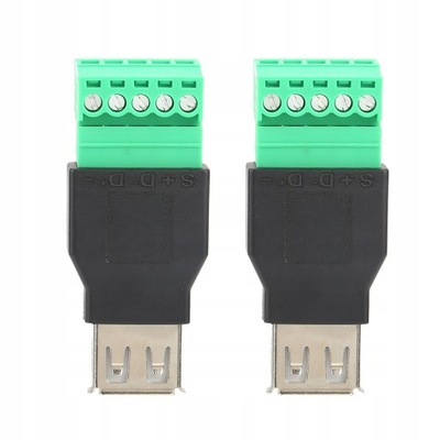 КОНВЕРТЕР USB 2 SZT. LEKKI TRWALY TERMINAL USB фото