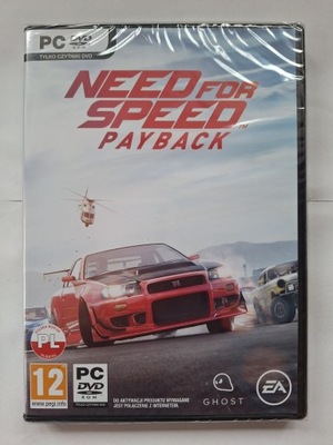 NFS Need for Speed Payback PL Pc Nowy Folia