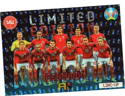 XXL DENMARK LINE UP Limited EURO 2021 KICK OFF