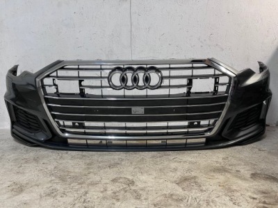 A6 c8 4k0 s-line бампер передній перед lz7s 6x pdc фото №1