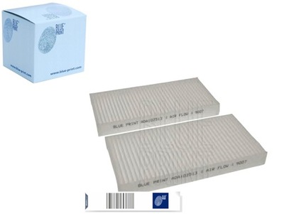 Blue print ada102513 комплект фільтрів, вентиляція простір пасажирський фото №1