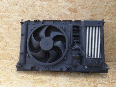 Citroen c4 picasso 2.0 hdi радіатор вентилятор au фото №1