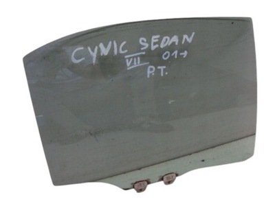 Стекло правый задняя honda civic vii sedan 2001- фото №1