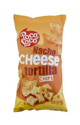 Tortilla chips ser.Nacho Cheese 200g/22 Poco Loco