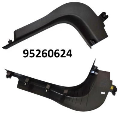 Opel mokka накладка порог перед правая оригинальный номер 95260624 фото №1