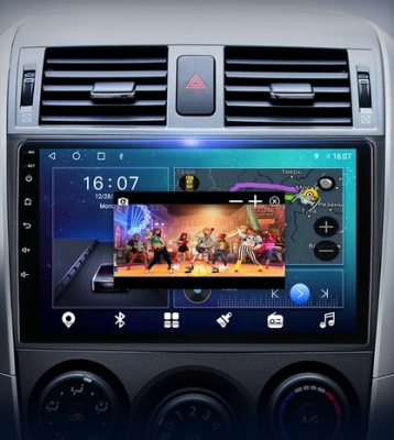 Radio nawigacja ANDROID Toyota Auris 2006-2012 WiFi GPS Bluetooth