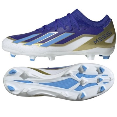 Buty adidas X CRAZYFAST League Messi FG ID0712 - NIEBIESKI, 42