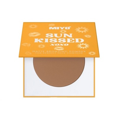 MIYO Sun Kissed Matte Bronzing mtowy puder brązujący 02 Chilly Bronze 10g