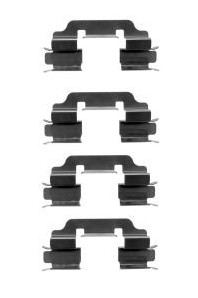 SET ASSEMBLY PADS MERCEDES VANEO 2002-2005  