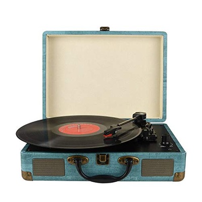 Gramofon USB gramofon, gramofon z wbudowanymi głośnikami stereo, Bluetooth