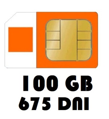 Internet na kartę 100GB Orange Free 675 dni LTE