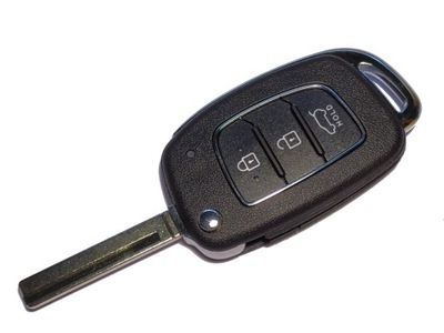 Ключ корпус hyundai ix25 пластиковый кнопки фото №1