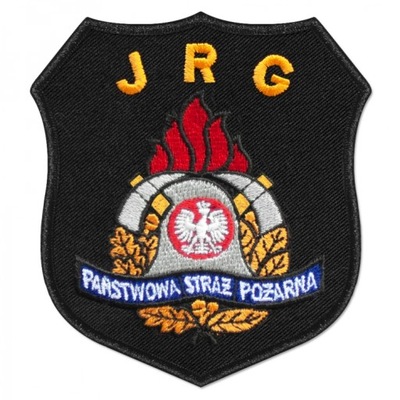 S37 Emblemat JRG - NOWE LOGO naszywka osp psp