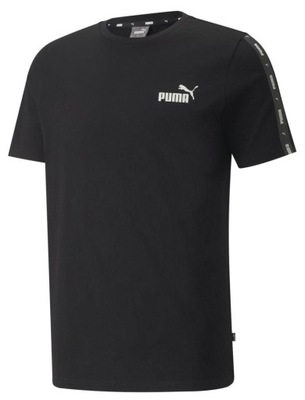 KOSZULKA PUMA T-shirt ESS+ TAPE TEE męska PUMA BLACK -roz XL