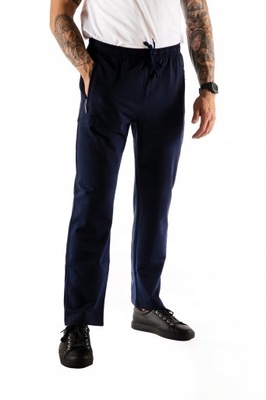 Spodnie dresowe Leosz Granatowe XL