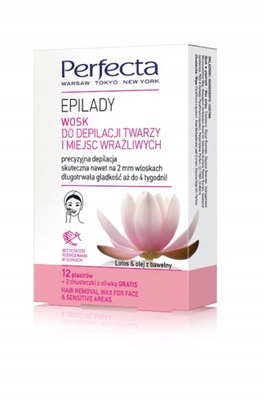 DAX Perfecta EpiLady wosk do depilacji twarzy 12sz