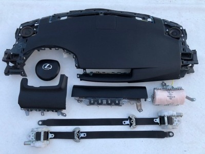 Lexus ct 200 панель приладів панель приладів консоль подушки безпеки ремені фото №1