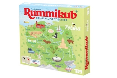 TMT Rummikub edycja limitowana Polska 00190, TM TOYS, 252126.