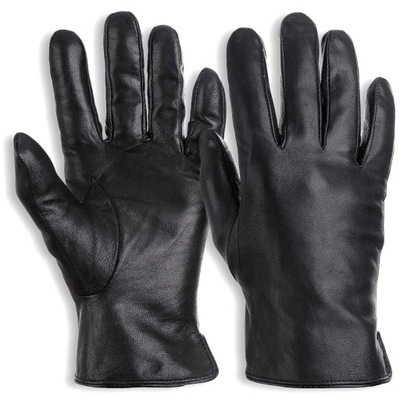 Rękawiczki skórzane skóra męskie czarne XXL