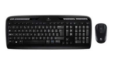 Zestaw klawiatura i mysz Logitech MK330 czarny