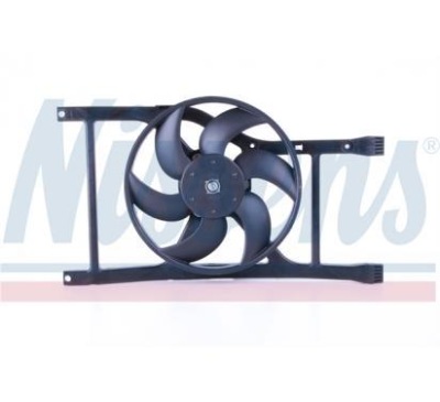 Nissens fiat 500 07- , fiat вентилятор радиатора фото №1