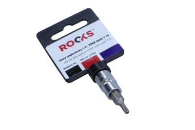 LLAVES TRZPIENIOWY 1/4, TORX SAFE T 15 DRS  