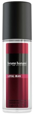 BRUNO BANANI LOYAL MAN DEZODORANT 75ml SPRAY