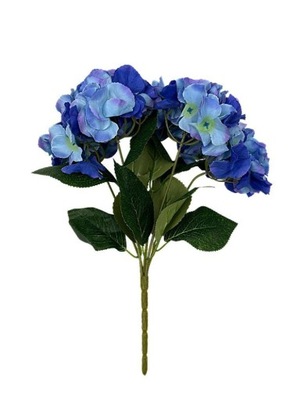 Hortensja bukiet 41 cm niebieski