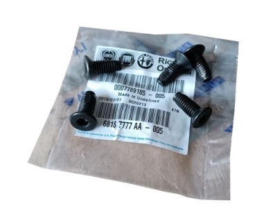 Болт замка двері fiat alfa romeo jeep lancia 7789185 nowa оригінальна оригінальний номер фото №1