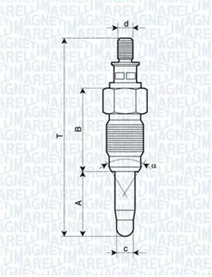 MAGNETI MARELLI UX25A SWIECA ZAROWA MAGNETI MARELLI