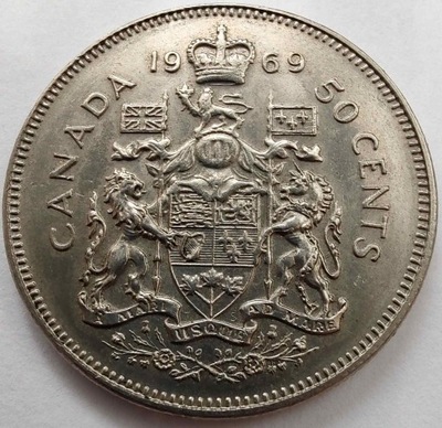 1289 - Kanada 50 centów, 1969