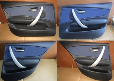 Обшивка оббивка двері bmw 1 e87 2008r lift фото №1